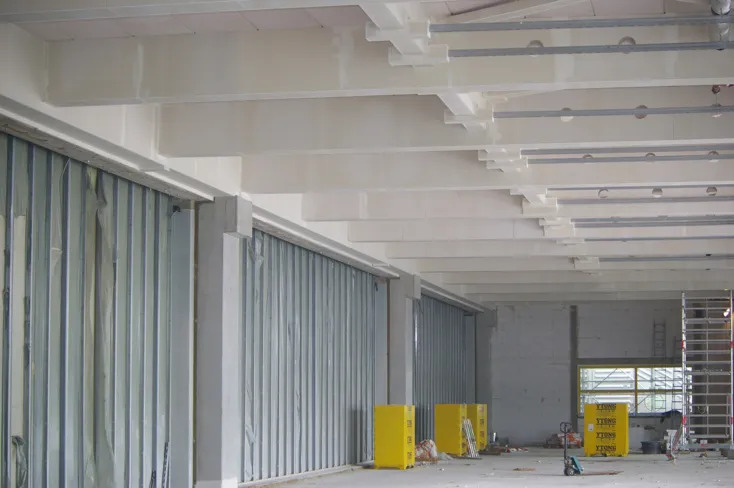 Montage Stahlstützen