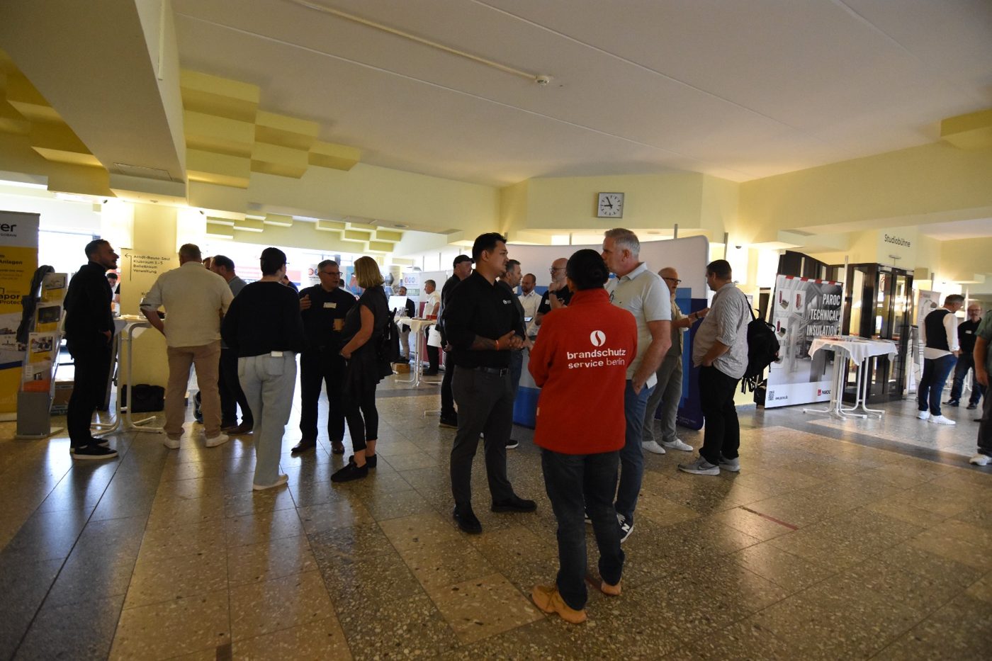 Brandschutz Service Berlin in der Ausstellung des Brandschutz-Symposiums 2026 im FreizeitForum Marzahn